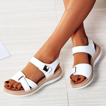 Stylish Adjustable Buckle Sandals with Arch Support for Women