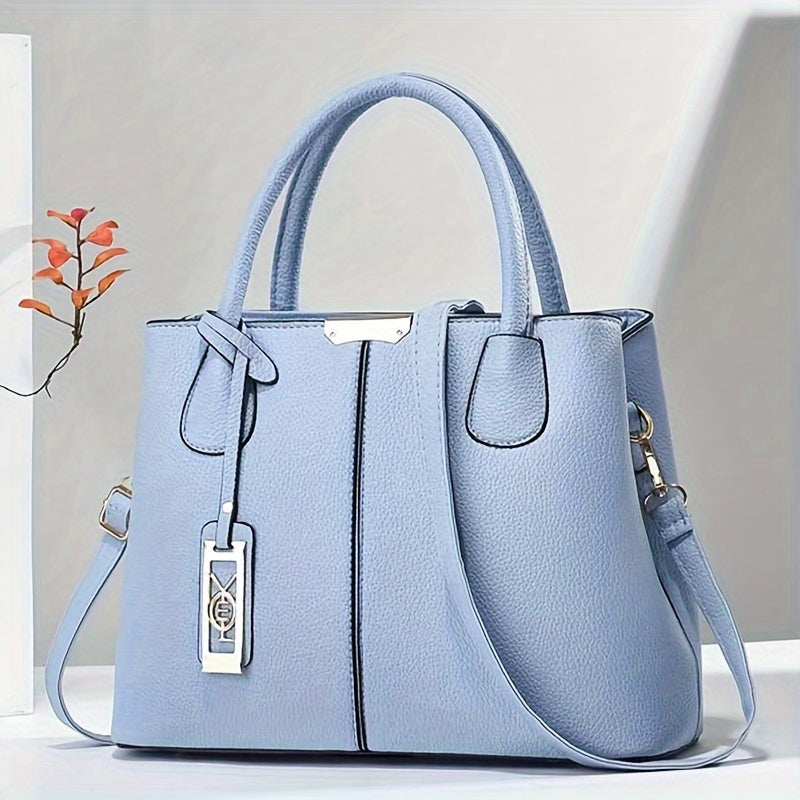 Spacious Leather Handbag for Women
