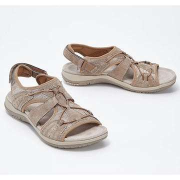 Comfortable and Supportive Open-Toe Walking Sandals for Women