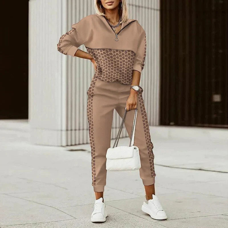 Stylish Hoodie and Joggers Set for Women