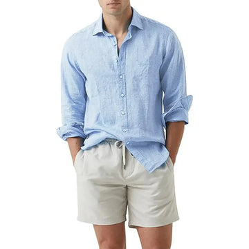 Stylish and Breathable Linen Shirt for Men
