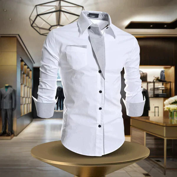 Stylish and Elegant Long Sleeve Dress Shirt for Men
