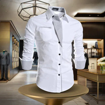 Stylish and Elegant Long Sleeve Dress Shirt for Men