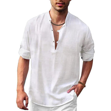 Stylish and Comfortable Henley Shirt for Men