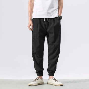 Comfortable Adjustable Drawstring Jogger Pants for Men