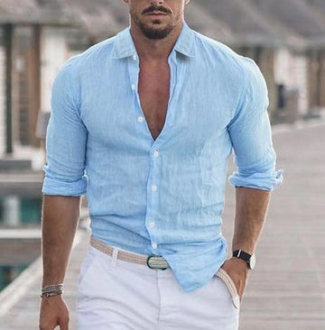 Lightweight and Comfortable Linen Shirt for Men