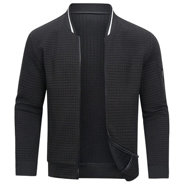 Warm and Comfortable Quilted Bomber Jacket for Men