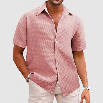 Lightweight and Breathable Short Sleeve Shirt for Men