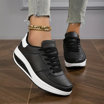 Breathable Orthopaedic Lace-Up Sneakers for Women
