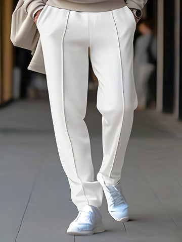 Elegant Pleated Trousers for Men