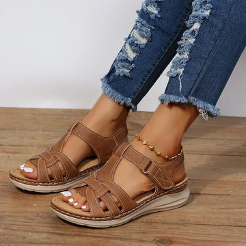 Chic and Comfortable Vegan Leather Slide Sandals for Women