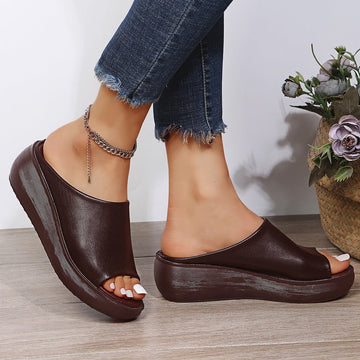 Stylish Open-Toe Wedge Sandals for Women