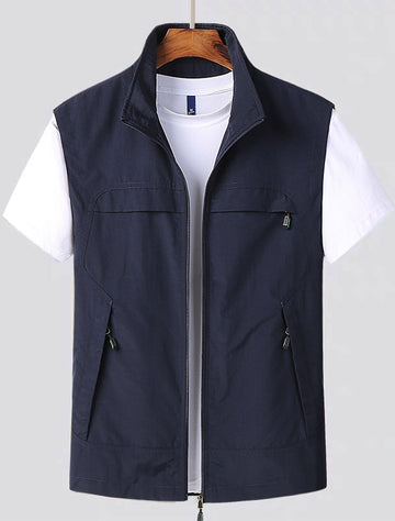 Quick-Dry Breathable Lightweight Outdoor Vest for Men